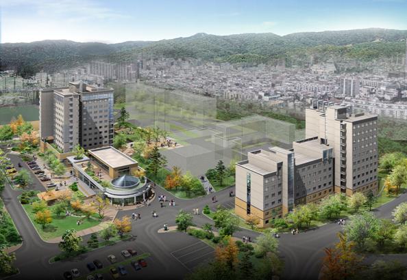 Dormitory in Sunchon National University		