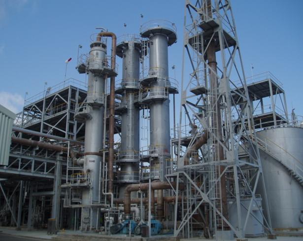 Construction of P/A plant extension