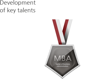 Development of key talents